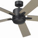 Myhouse Lighting Kichler - 330060SBK - 60"Ceiling Fan - Lucian Elite XL - Satin Black