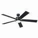 Myhouse Lighting Kichler - 330060SBK - 60"Ceiling Fan - Lucian Elite XL - Satin Black