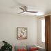 Myhouse Lighting Kichler - 300154NI - 48"Ceiling Fan - Volos - Brushed Nickel