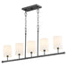 Myhouse Lighting Quorum - 647-5-59 - Five Light Chandelier - Harmony - Matte Black