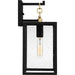 Myhouse Lighting Quoizel - ANC8407MBK - One Light Outdoor Wall Mount - Anchorage - Matte Black