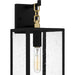 Myhouse Lighting Quoizel - ANC8407MBK - One Light Outdoor Wall Mount - Anchorage - Matte Black