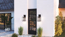 Myhouse Lighting Quoizel - ANC8407MBK - One Light Outdoor Wall Mount - Anchorage - Matte Black