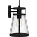 Myhouse Lighting Quoizel - BAB8408MBK - One Light Outdoor Wall Mount - Barber - Matte Black