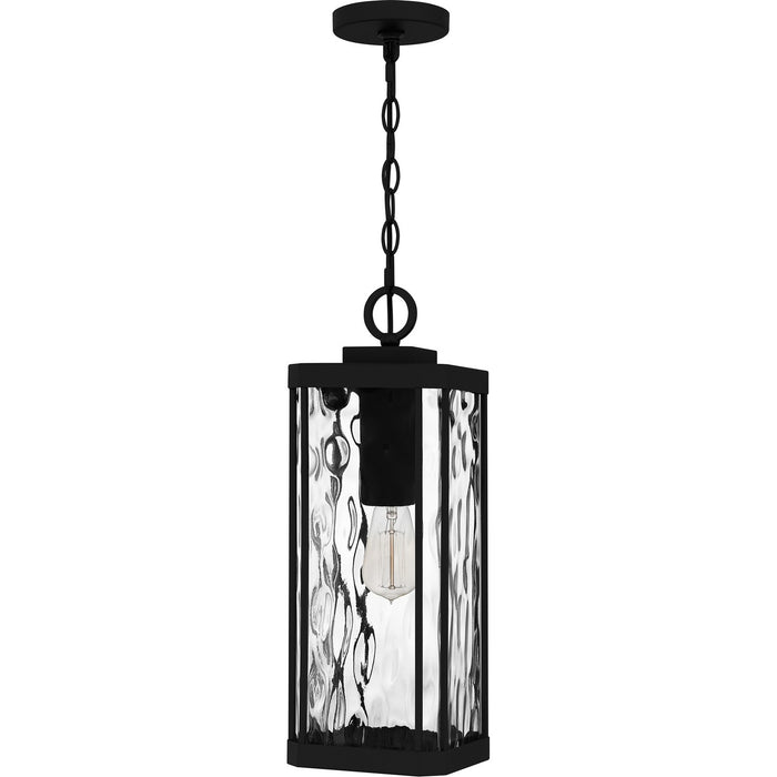 Myhouse Lighting Quoizel - BCR1907MBK - One Light Outdoor Hanging Lantern - Balchier - Matte Black