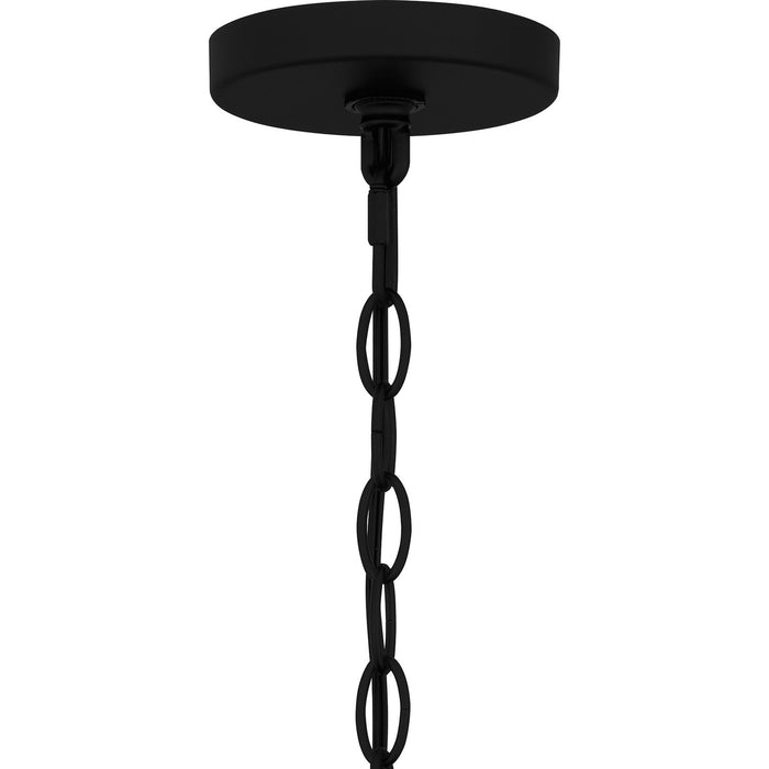 Myhouse Lighting Quoizel - BCR1907MBK - One Light Outdoor Hanging Lantern - Balchier - Matte Black