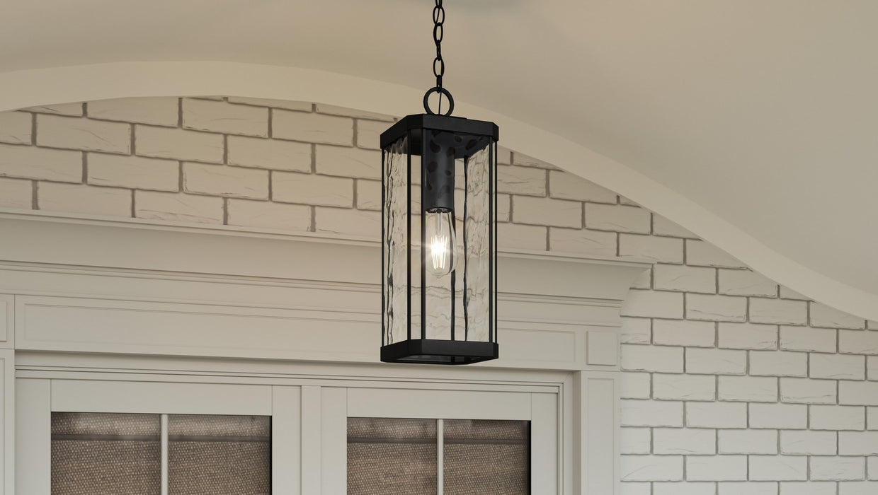 Myhouse Lighting Quoizel - BCR1907MBK - One Light Outdoor Hanging Lantern - Balchier - Matte Black