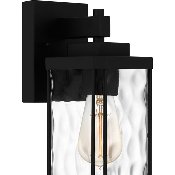 Myhouse Lighting Quoizel - BCR8405MBK - One Light Outdoor Wall Mount - Balchier - Matte Black