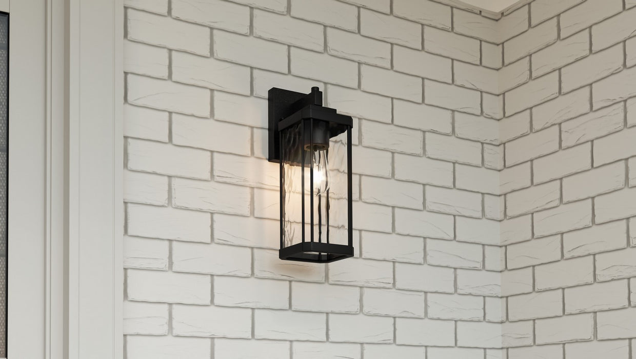 Myhouse Lighting Quoizel - BCR8405MBK - One Light Outdoor Wall Mount - Balchier - Matte Black