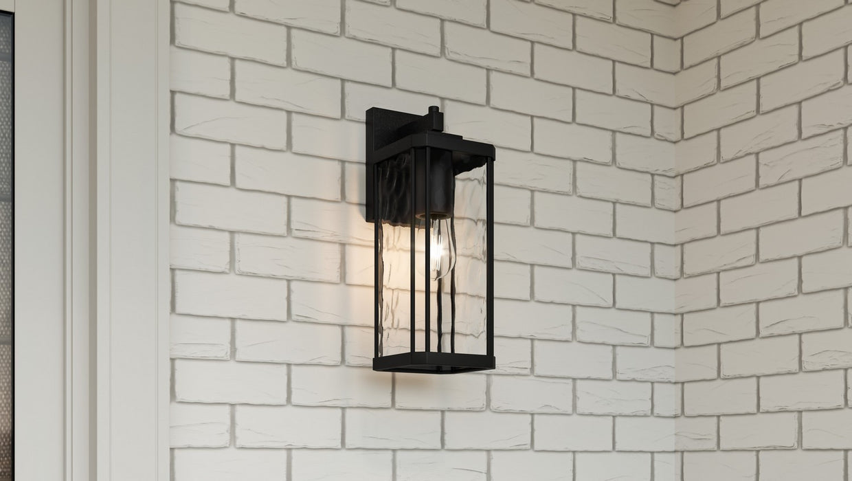 Myhouse Lighting Quoizel - BCR8406MBK - One Light Outdoor Wall Mount - Balchier - Matte Black