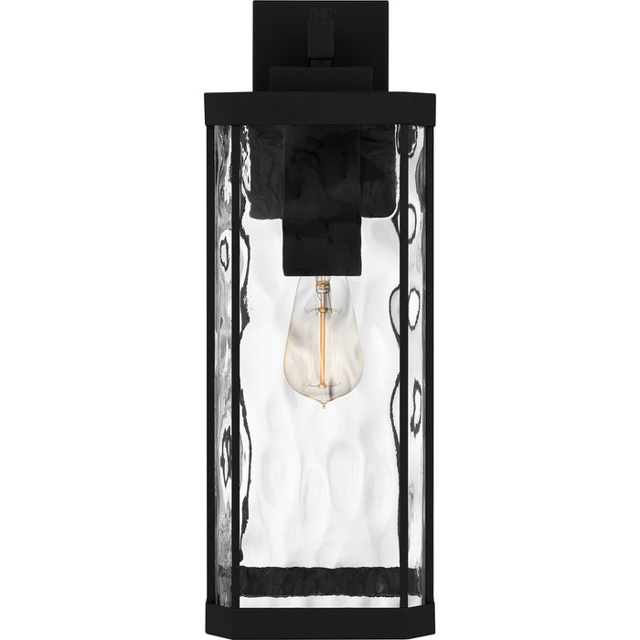 Myhouse Lighting Quoizel - BCR8407MBK - One Light Outdoor Wall Mount - Balchier - Matte Black