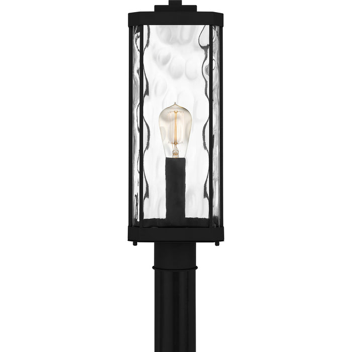 Myhouse Lighting Quoizel - BCR9007MBK - One Light Outdoor Post Mount - Balchier - Matte Black