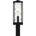 Myhouse Lighting Quoizel - BCR9007MBK - One Light Outdoor Post Mount - Balchier - Matte Black