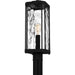 Myhouse Lighting Quoizel - BCR9007MBK - One Light Outdoor Post Mount - Balchier - Matte Black