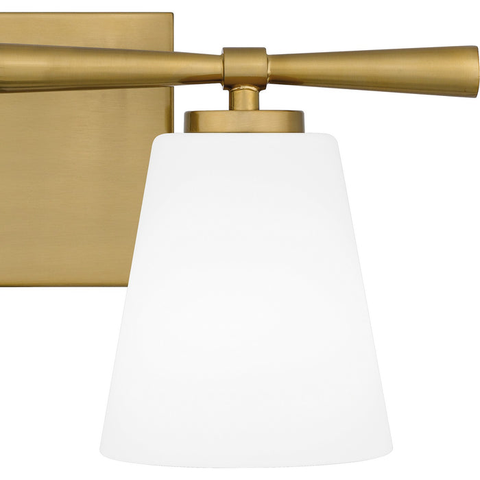 Myhouse Lighting Quoizel - BID8616AB - Two Light Bath - Brindley - Aged Brass