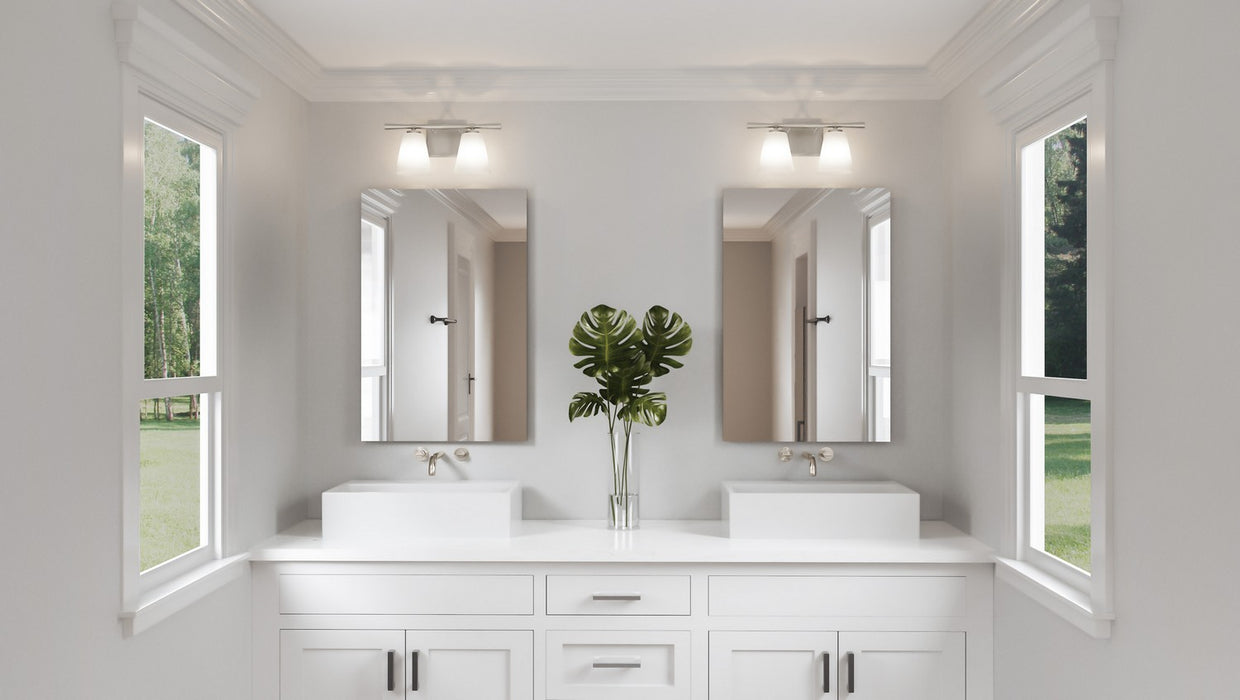 Myhouse Lighting Quoizel - BID8616BN - Two Light Bath - Brindley - Brushed Nickel