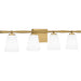 Myhouse Lighting Quoizel - BID8631AB - Four Light Bath - Brindley - Aged Brass