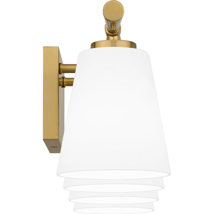 Myhouse Lighting Quoizel - BID8631AB - Four Light Bath - Brindley - Aged Brass