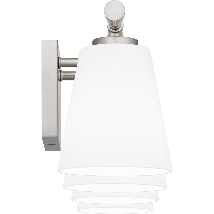 Myhouse Lighting Quoizel - BID8631BN - Four Light Bath - Brindley - Brushed Nickel