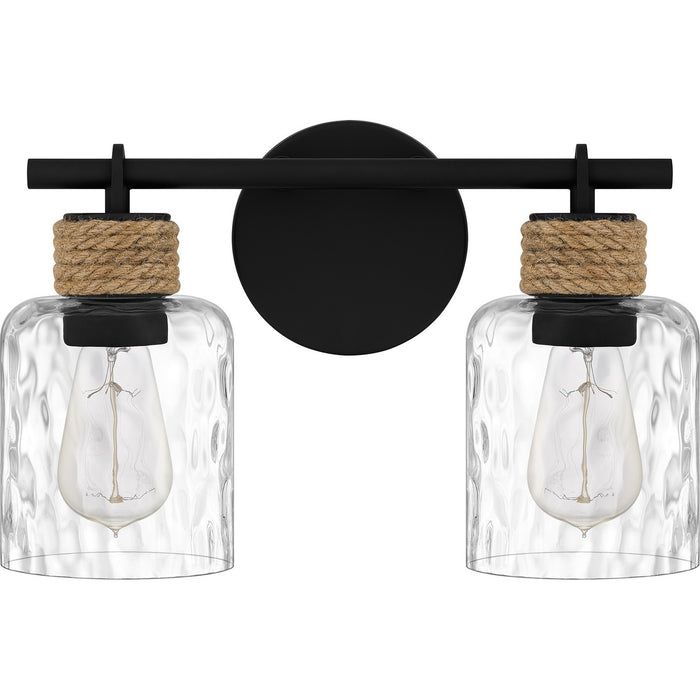 Myhouse Lighting Quoizel - BTC8614MBK - Two Light Bath - Baltic - Matte Black