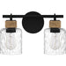 Myhouse Lighting Quoizel - BTC8614MBK - Two Light Bath - Baltic - Matte Black