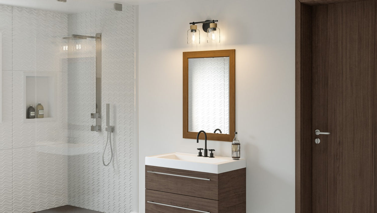 Myhouse Lighting Quoizel - BTC8614MBK - Two Light Bath - Baltic - Matte Black