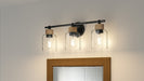 Myhouse Lighting Quoizel - BTC8624MBK - Three Light Bath - Baltic - Matte Black