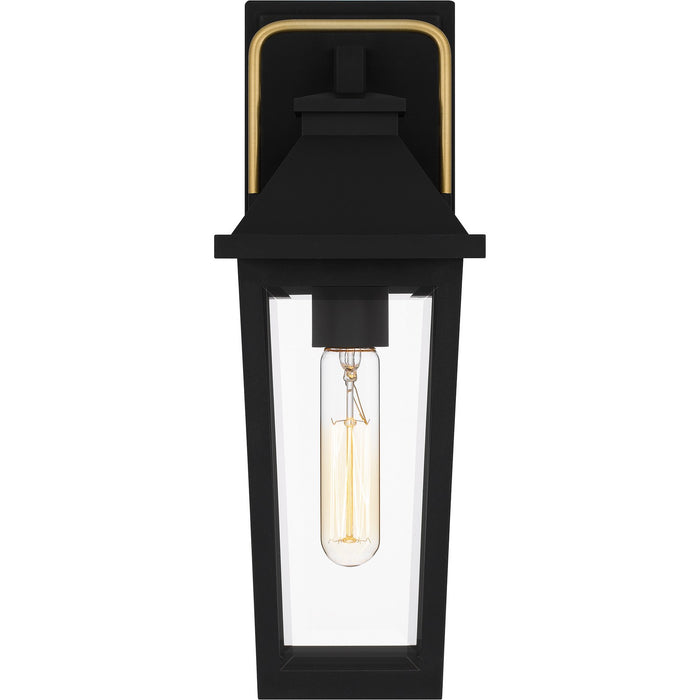 Myhouse Lighting Quoizel - BUK8405MBK - One Light Outdoor Wall Mount - Buckley - Matte Black