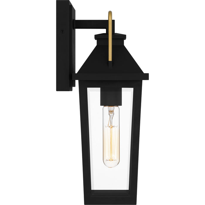 Myhouse Lighting Quoizel - BUK8405MBK - One Light Outdoor Wall Mount - Buckley - Matte Black