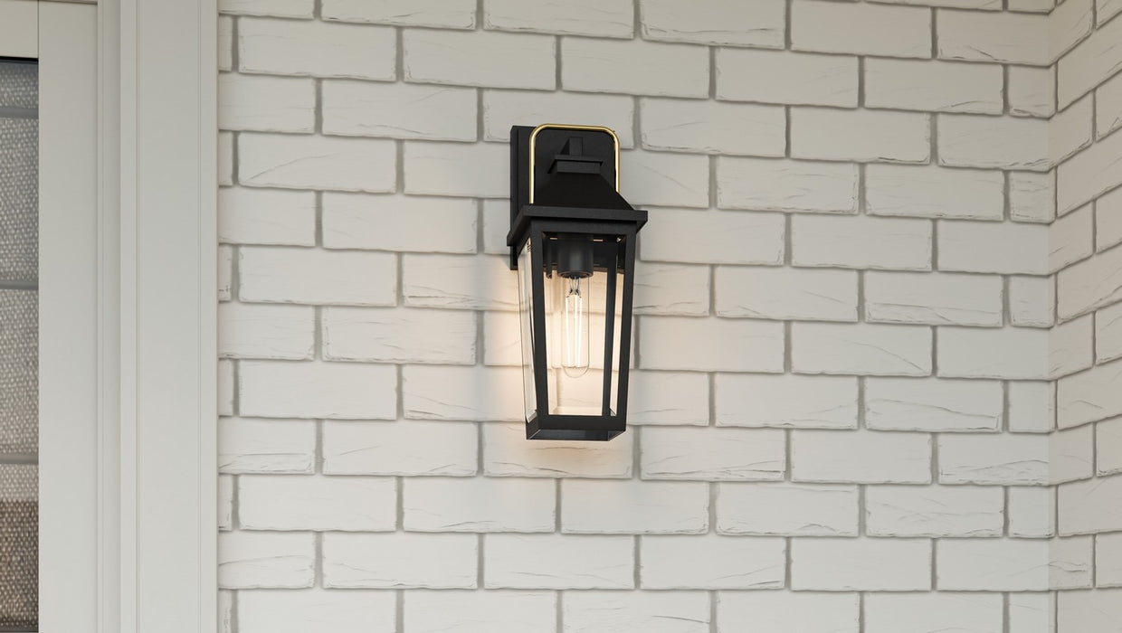 Myhouse Lighting Quoizel - BUK8405MBK - One Light Outdoor Wall Mount - Buckley - Matte Black