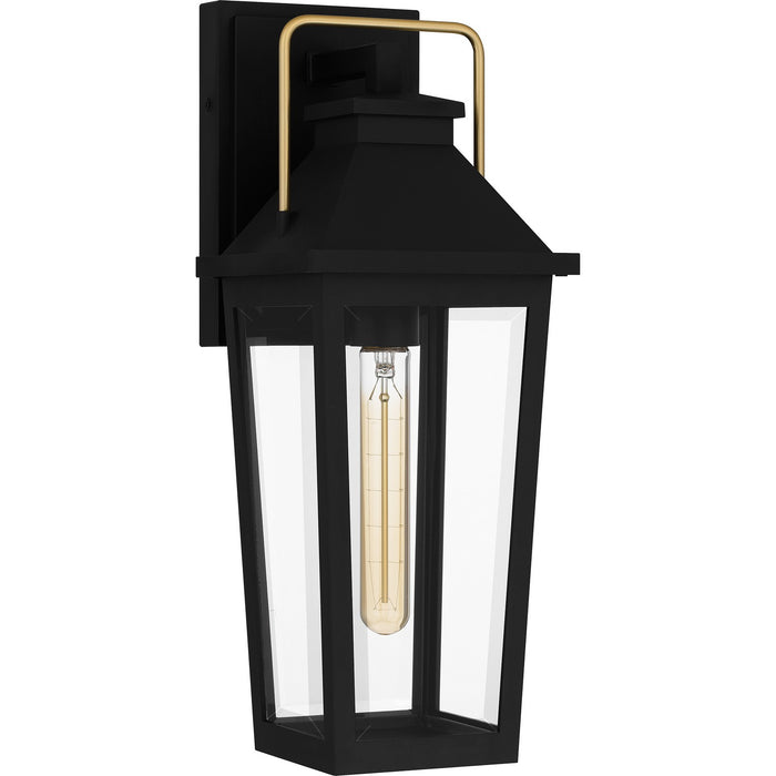 Myhouse Lighting Quoizel - BUK8406MBK - One Light Outdoor Wall Mount - Buckley - Matte Black