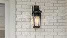 Myhouse Lighting Quoizel - BUK8406MBK - One Light Outdoor Wall Mount - Buckley - Matte Black