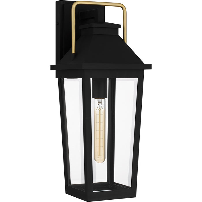 Myhouse Lighting Quoizel - BUK8407MBK - One Light Outdoor Wall Mount - Buckley - Matte Black