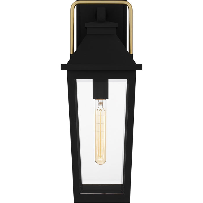 Myhouse Lighting Quoizel - BUK8407MBK - One Light Outdoor Wall Mount - Buckley - Matte Black