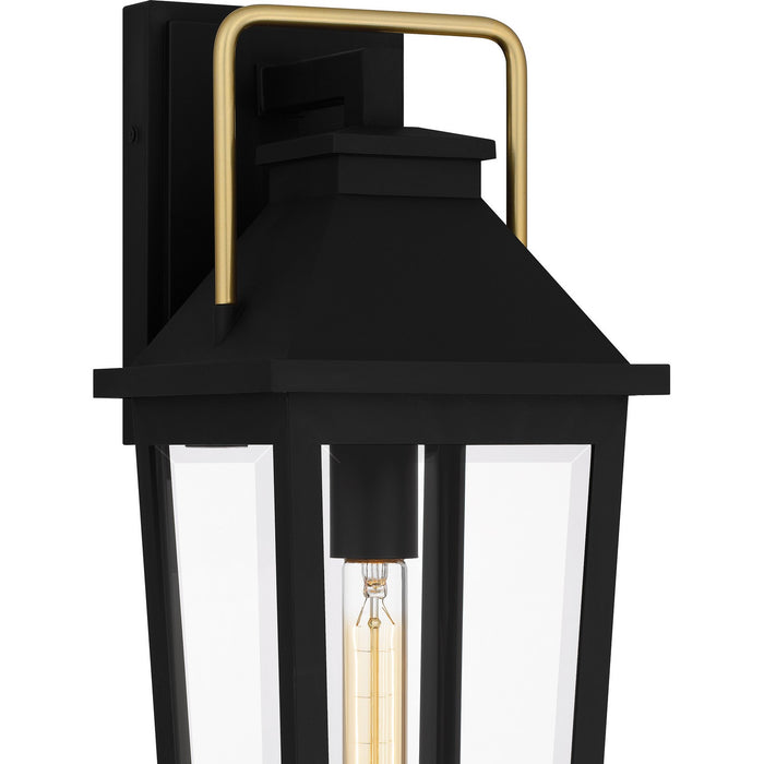 Myhouse Lighting Quoizel - BUK8407MBK - One Light Outdoor Wall Mount - Buckley - Matte Black