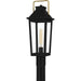 Myhouse Lighting Quoizel - BUK9007MBK - One Light Outdoor Post Mount - Buckley - Matte Black