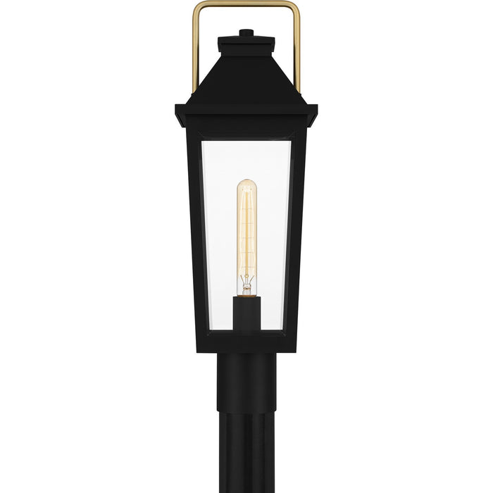 Myhouse Lighting Quoizel - BUK9007MBK - One Light Outdoor Post Mount - Buckley - Matte Black