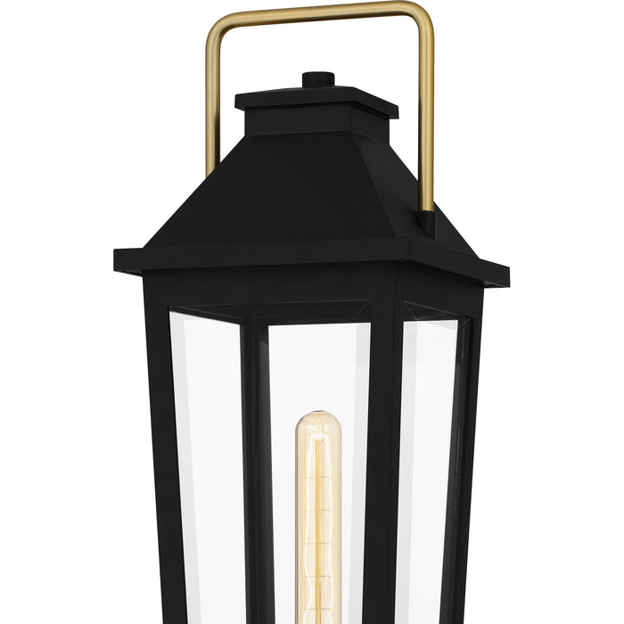 Myhouse Lighting Quoizel - BUK9007MBK - One Light Outdoor Post Mount - Buckley - Matte Black