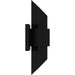 Myhouse Lighting Quoizel - CHS8307MBKG - LED Outdoor Wall Mount - Chasm - Matte Black Gold