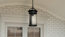 Myhouse Lighting Quoizel - CLI1909EK - One Light Outdoor Hanging Lantern - Clifton - Earth Black