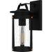 Myhouse Lighting Quoizel - CLI8406EK - One Light Outdoor Wall Mount - Clifton - Earth Black