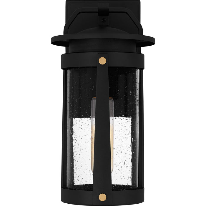 Myhouse Lighting Quoizel - CLI8406EK - One Light Outdoor Wall Mount - Clifton - Earth Black