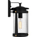 Myhouse Lighting Quoizel - CLI8407EK - One Light Outdoor Wall Mount - Clifton - Earth Black