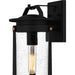 Myhouse Lighting Quoizel - CLI8407EK - One Light Outdoor Wall Mount - Clifton - Earth Black