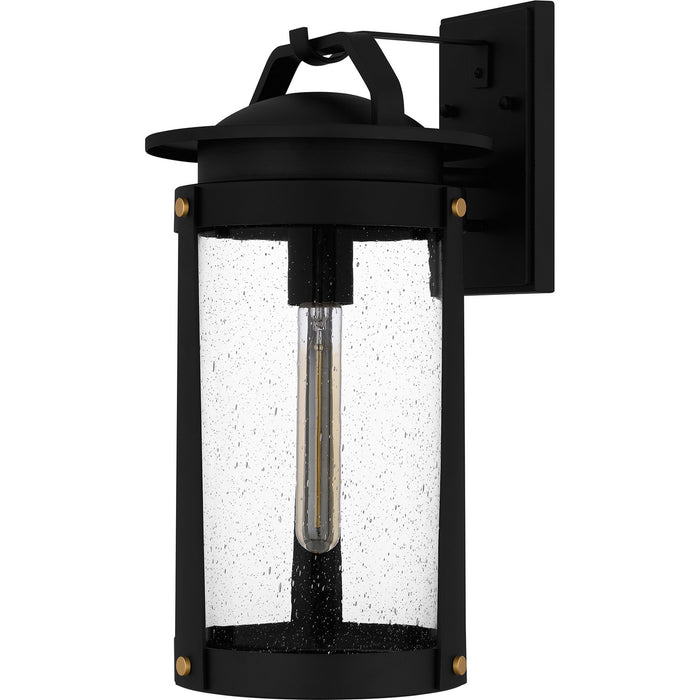 Myhouse Lighting Quoizel - CLI8409EK - One Light Outdoor Wall Mount - Clifton - Earth Black