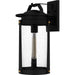 Myhouse Lighting Quoizel - CLI8409EK - One Light Outdoor Wall Mount - Clifton - Earth Black