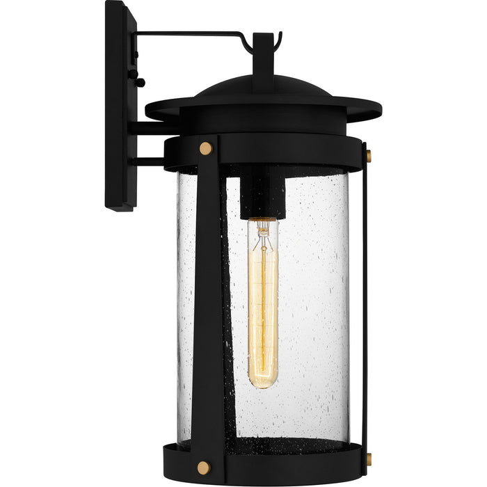 Myhouse Lighting Quoizel - CLI8409EK - One Light Outdoor Wall Mount - Clifton - Earth Black