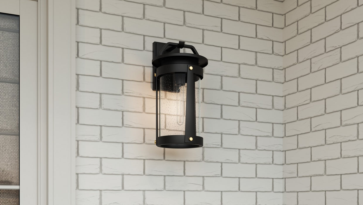 Myhouse Lighting Quoizel - CLI8409EK - One Light Outdoor Wall Mount - Clifton - Earth Black