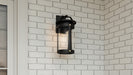 Myhouse Lighting Quoizel - CLI8409EK - One Light Outdoor Wall Mount - Clifton - Earth Black