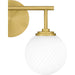 Myhouse Lighting Quoizel - ELO8615AB - Two Light Bath - Eloise - Aged Brass